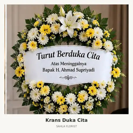 Krans Bunga Duka Simalungun
